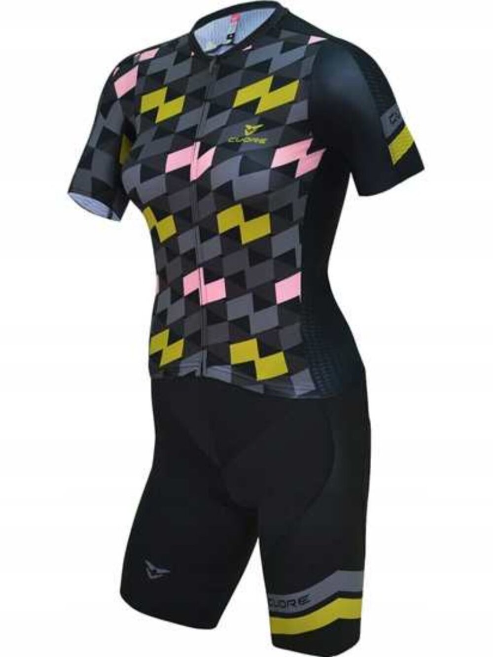 Women's Cuore Team Triathlon Suit Gold Swiss Size XS